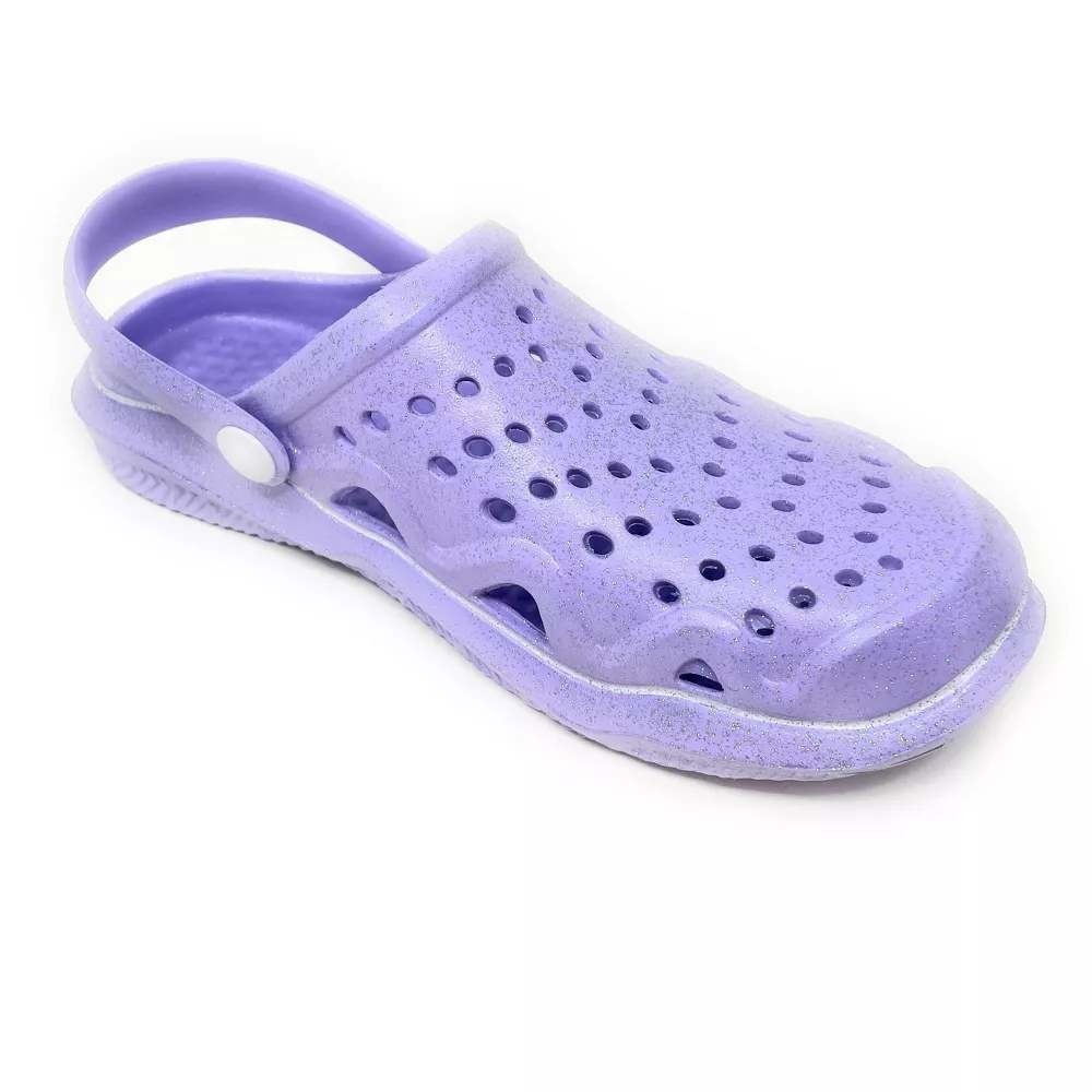 Women's Clogs by Jeffrico Glitter Purple Size 11 New With Tags